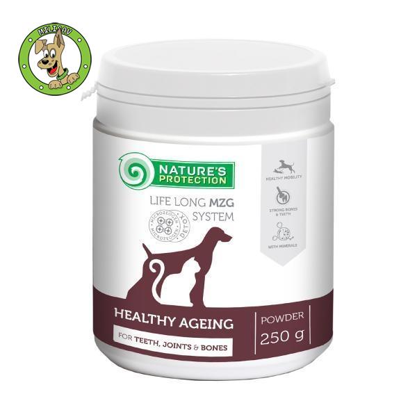 nature-s-protection-natures-protection-healthy-aging-formula-suplement-za-pse-i-macke-starije-zivotne-dobi-250g