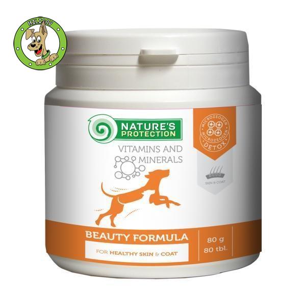 nature-s-protection-beauty-formula-suplement-za-zdravu-kozu-i-dlaku-odraslih-pasa-80g-80tableta