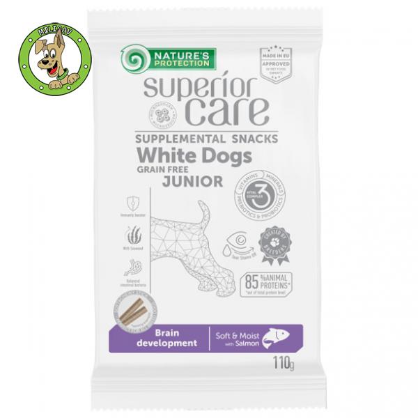 nature-s-protection-white-dogs-junior-brain-development-with-salmon-poslastice-za-mlade-pse-bele-boje-dlake-110g
