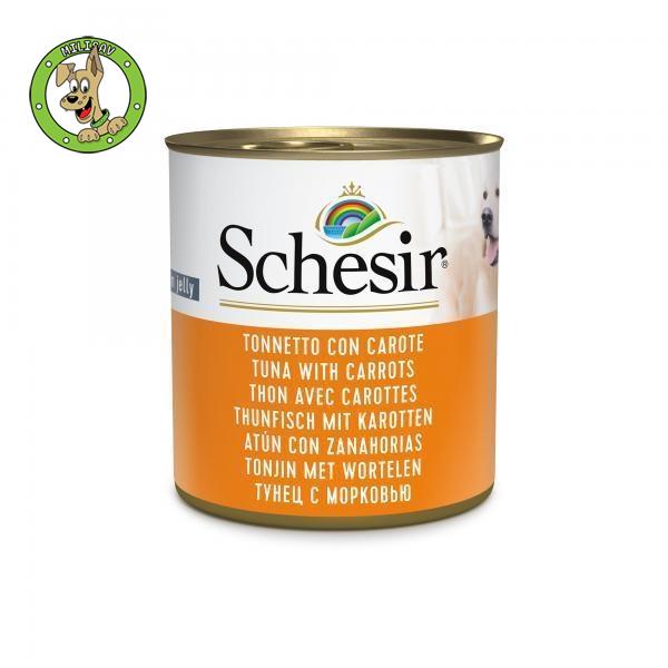 schesir-dog-tuna-sargarepa-hrana-za-odrasle-pse-285g
