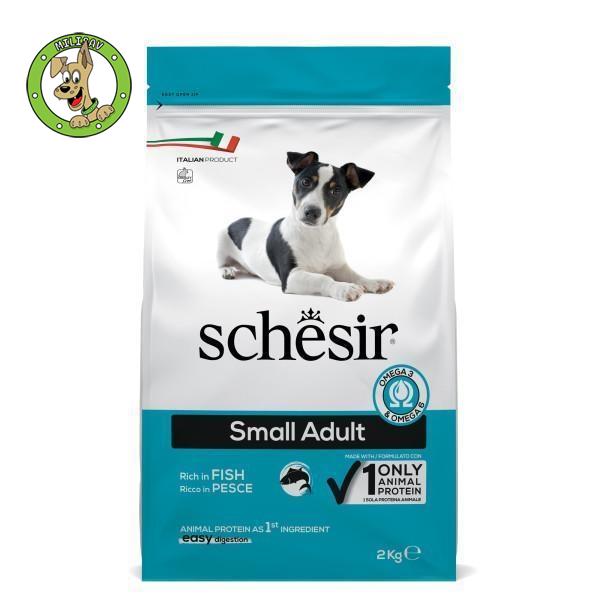 schesir-dry-small-dog-riba-hrana-za-odrasle-pse-malih-rasa-2kg