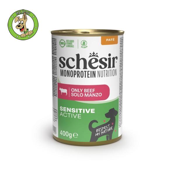 schesir-monoprotein-active-dog-beef-hrana-za-odrasle-aktivne-pse-400g