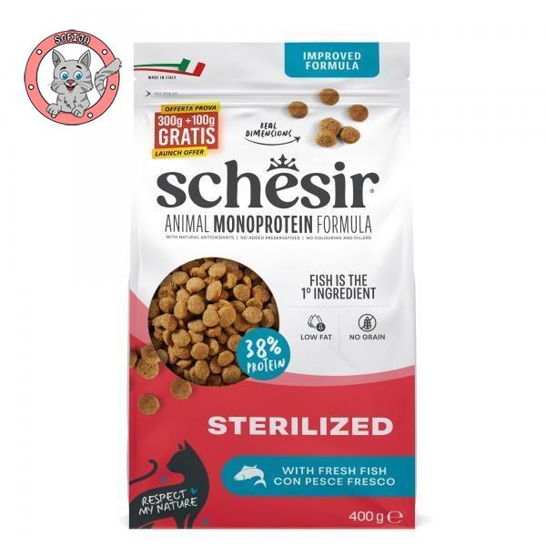 schesir-dry-sterilized-and-light-fish-hrana-za-odrasle-sterilisane-macke-400g