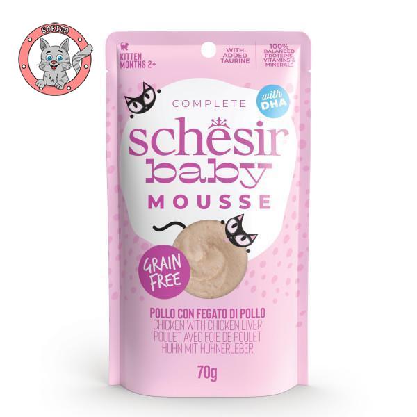 schesir-baby-cat-mousse-piletina-i-pileca-jetra-hrana-za-macice-70g