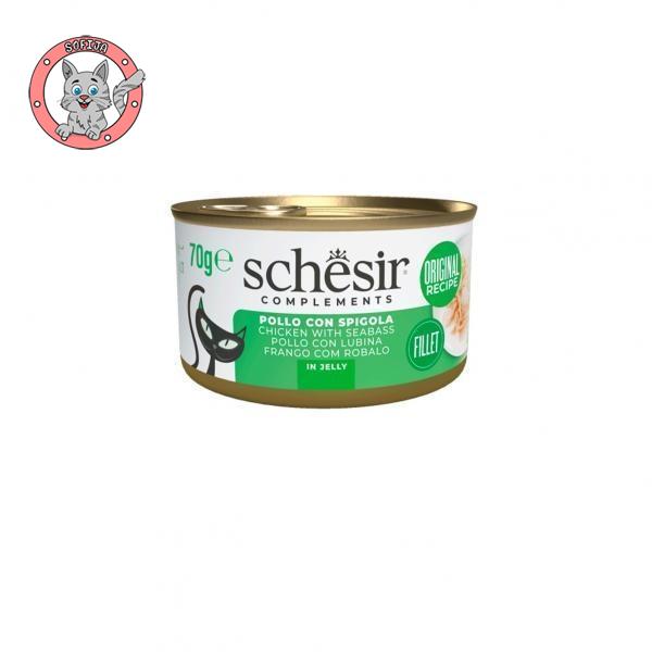 schesir-cat-piletina-sa-brancinom-u-zeleu-dopunska-hrana-za-odrasle-macke-70g