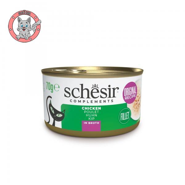 schesir-cat-piletina-u-brodetu-dopunska-hrana-za-odrasle-macke-70g