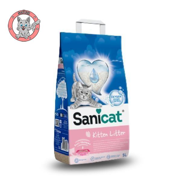 Sanicat Kitten - negrudvajući posip za mačiće - 5l