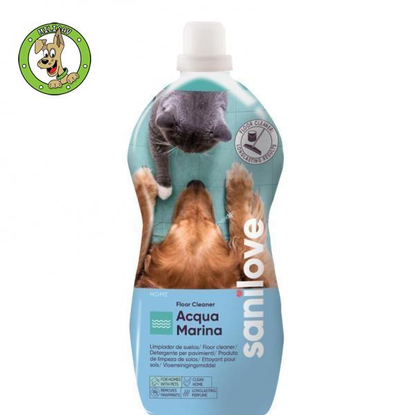 Sanilove Aqua Marine- sredstvo za higijenu prostora u kojima žive psi i mačke - 1,5L