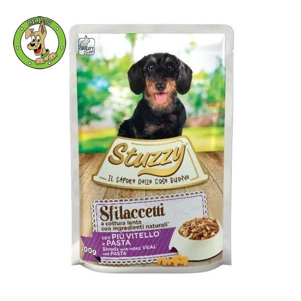 stuzzy-shreds-preliv-tracice-teletine-i-testenina-hrana-za-odrasle-pse-100g-